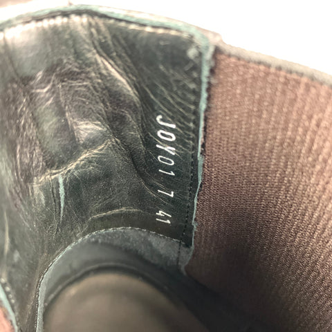 PAUL SMITH Botas Chelsea sin cordones de cuero negro talla 8