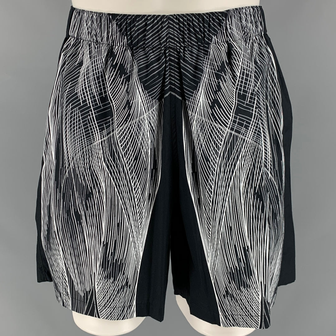 OPENING CEREMONY Size S Black White Print Cotton Set