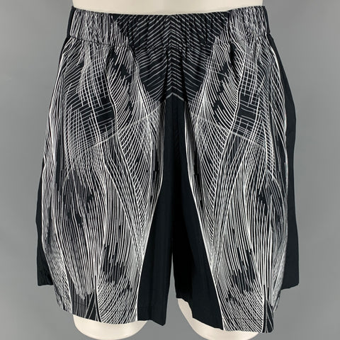 OPENING CEREMONY Size S Black White Print Cotton Set