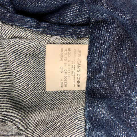 JPG GAULTIER JEANS Donna Size 34 Indigo Denim Pocket Cutout Jeans