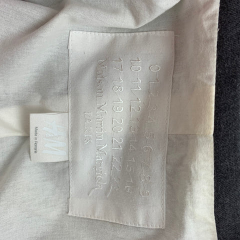 MAISON MARGIELA x H&M Size 38 Gray Wool Hook & Eye Closure Sport Coat