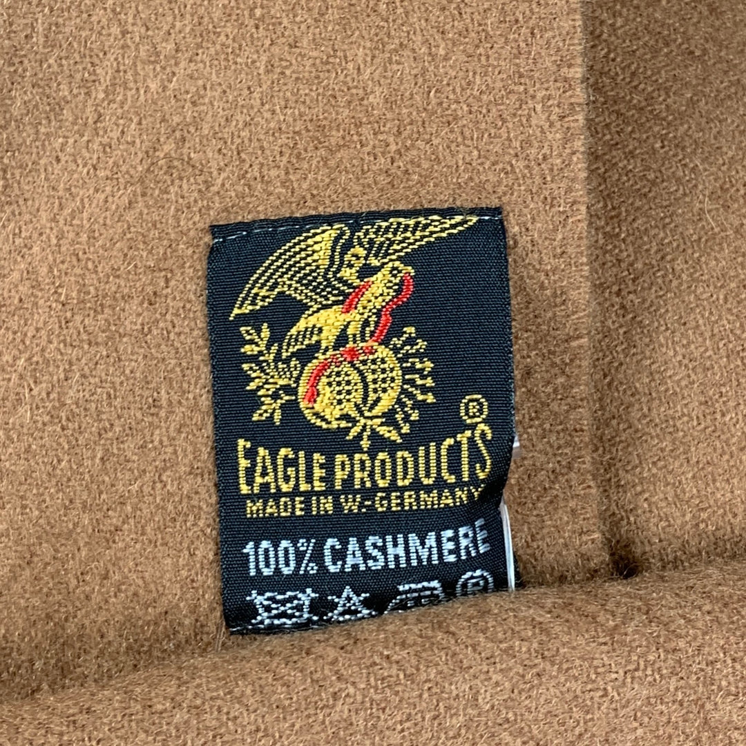 EAGLE PRODUCTS Mustard Cashmere Fringe Scarf