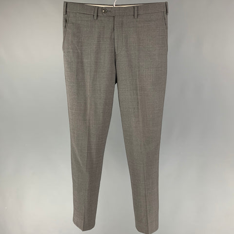 SUIT SUPPLY Size 30 Gray Wool Dress Pants