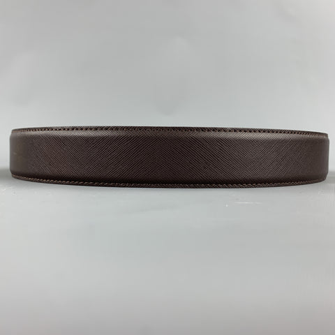 PAUL TAYLOR Size 32 Brown Leather Belt