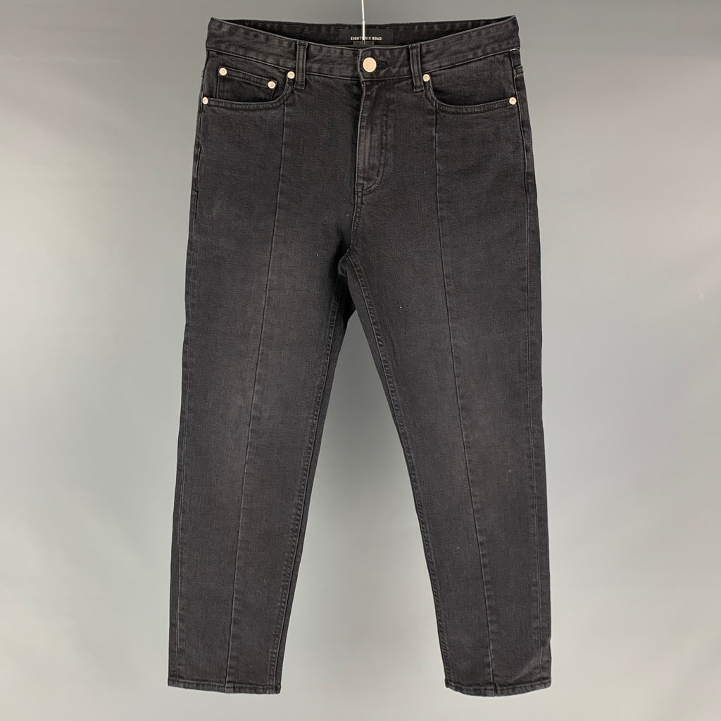 Louis Vuitton - Authenticated Jean - Denim - Jeans Black for Women, Very Good Condition